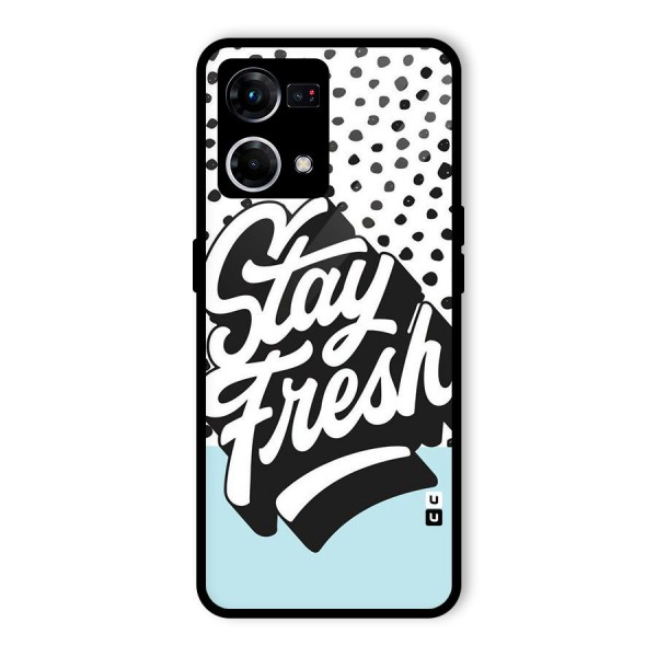 Stay Fresh Glass Back Case for Oppo F21s Pro 4G