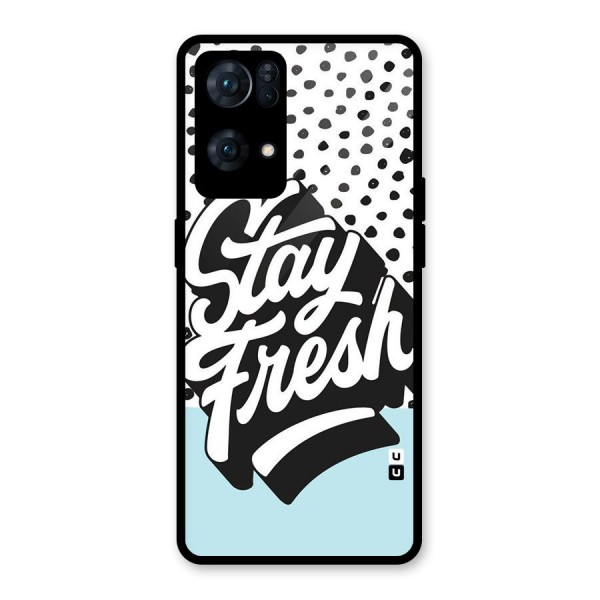 Stay Fresh Glass Back Case for Oppo Reno7 Pro 5G