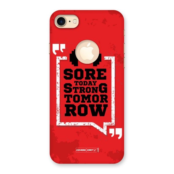 Stay Strong Back Case for iPhone 8 Logo Cut