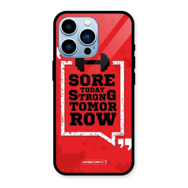 Stay Strong Glass Back Case for iPhone 13 Pro