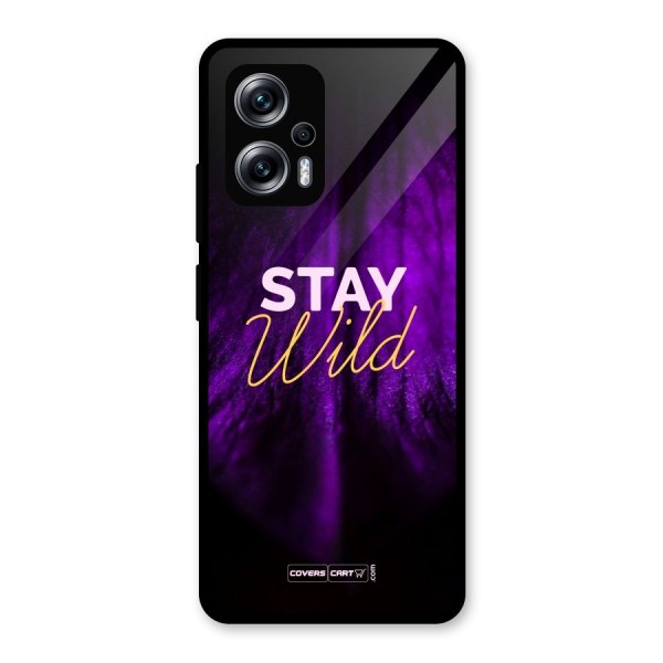 Stay Wild Glass Back Case for Redmi K50i