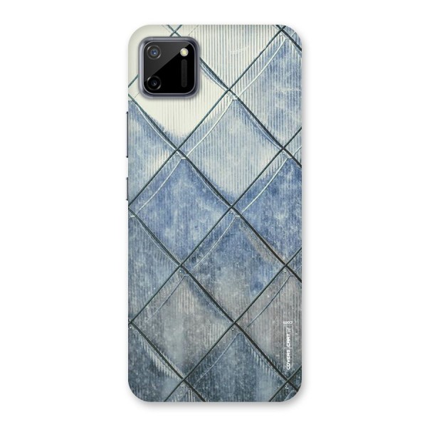 Steel Blue Pattern Back Case for Realme C11