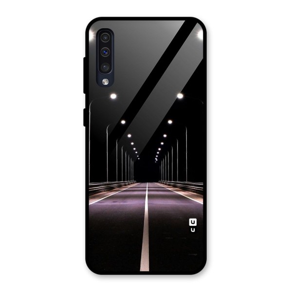 Street Light Glass Back Case for Galaxy A50s