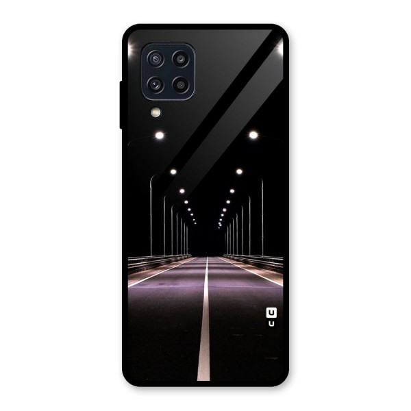 Street Light Glass Back Case for Galaxy M32