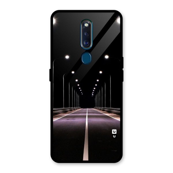 Street Light Glass Back Case for Oppo F11 Pro