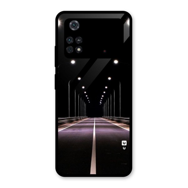 Street Light Glass Back Case for Poco M4 Pro 4G