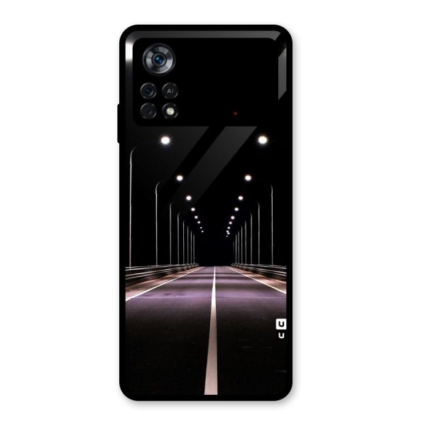 Street Light Glass Back Case for Poco X4 Pro 5G