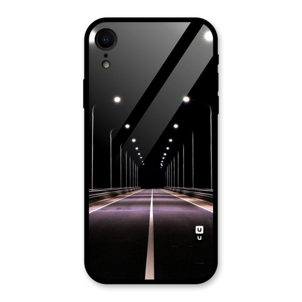 Street Light Glass Back Case for XR