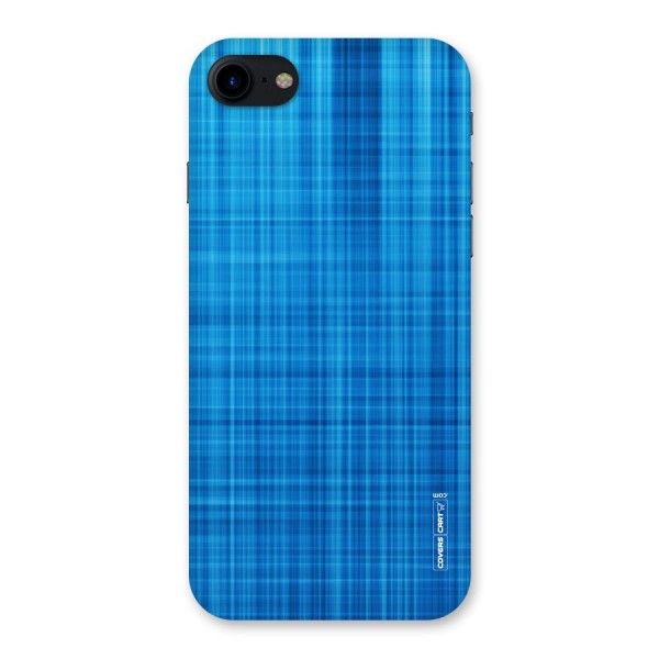 Stripe Blue Abstract Back Case for iPhone SE 2020