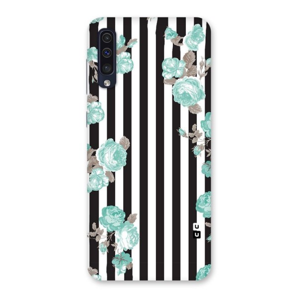 Stripes Bloom Back Case for Galaxy A50