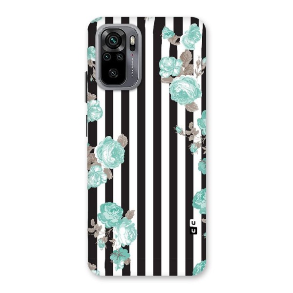 Stripes Bloom Back Case for Redmi Note 10