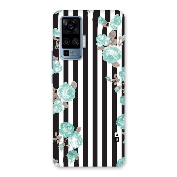 Stripes Bloom Back Case for Vivo X50 Pro