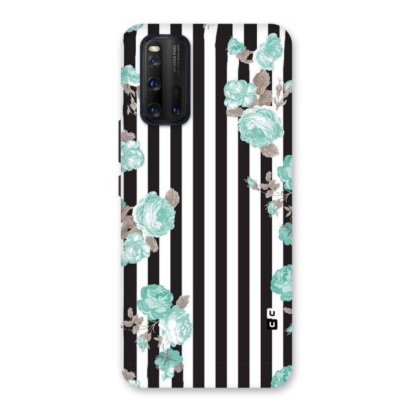 Stripes Bloom Back Case for Vivo iQOO 3