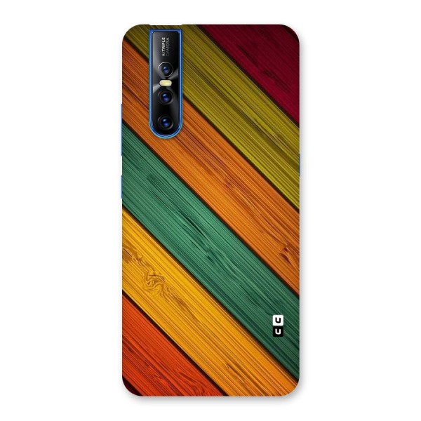 Stripes Classic Design Back Case for Vivo V15 Pro