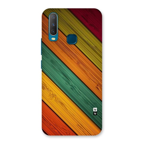 Stripes Classic Design Back Case for Vivo Y12