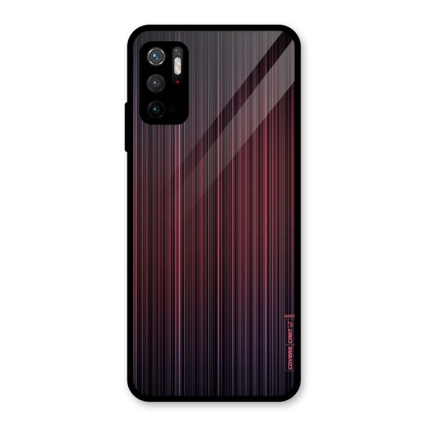 Stripes Gradiant Glass Back Case for Poco M3 Pro 5G