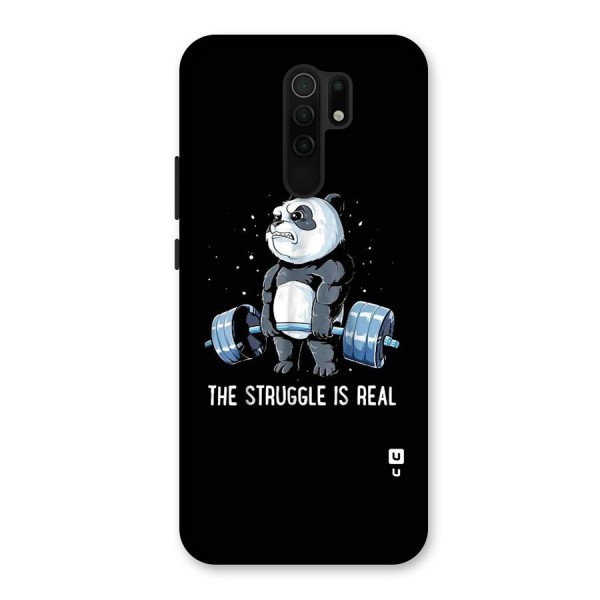 Struggle in Real Back Case for Redmi 9 Prime