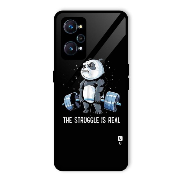 Struggle in Real Glass Back Case for Realme GT 2