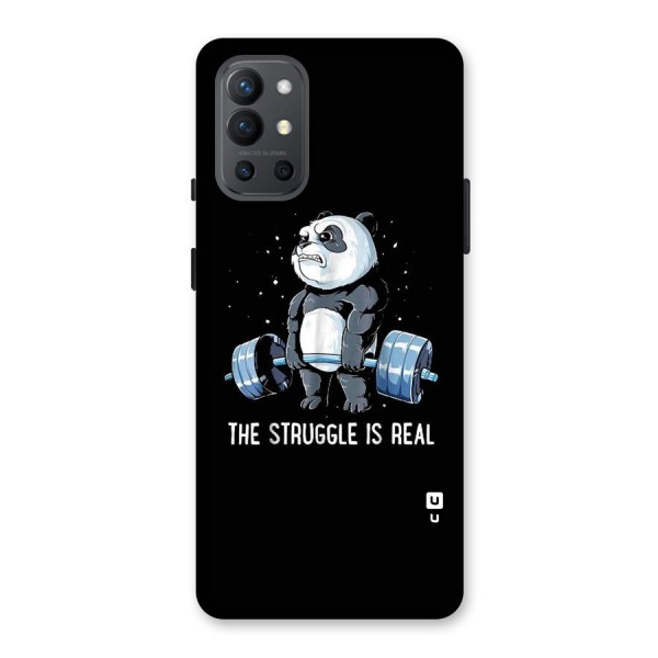 Struggle is Real Panda Back Case for OnePlus 9R