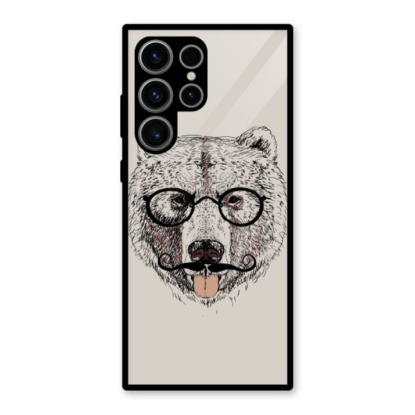 Studious Bear Glass Back Case for Galaxy S23 Ultra