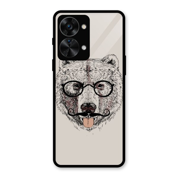 Studious Bear Glass Back Case for OnePlus Nord 2T