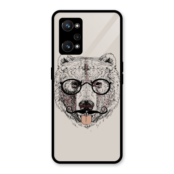 Studious Bear Glass Back Case for Realme GT Neo 3T