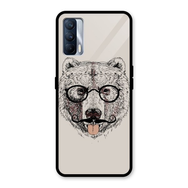 Studious Bear Glass Back Case for Realme X7