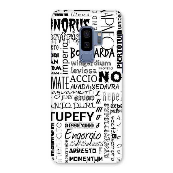 Stupefy Back Case for Galaxy S9 Plus