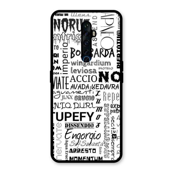 Stupefy Glass Back Case for Oppo Reno2 Z