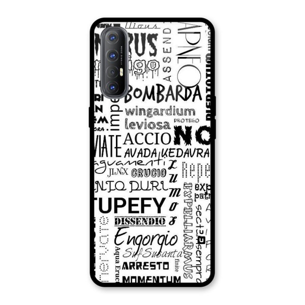 Stupefy Glass Back Case for Oppo Reno3 Pro