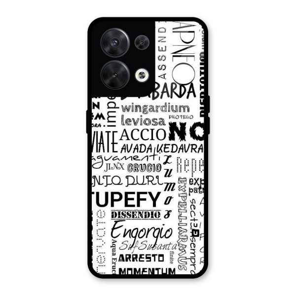 Stupefy Glass Back Case for Oppo Reno8 5G