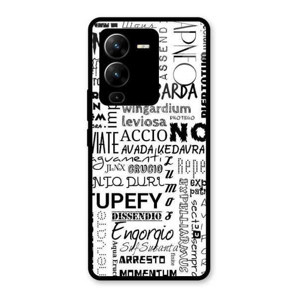 Stupefy Glass Back Case for Vivo V25 Pro