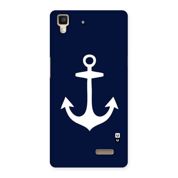 Stylish Anchor Design Back Case for Oppo R7