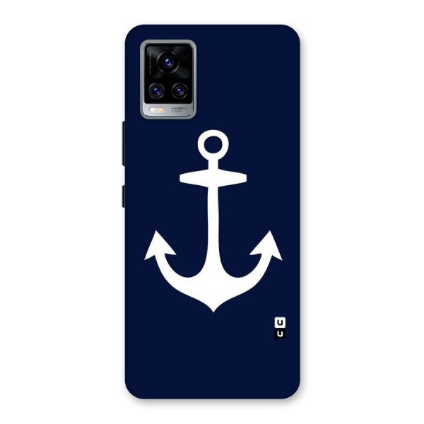 Stylish Anchor Design Back Case for Vivo V20 Pro