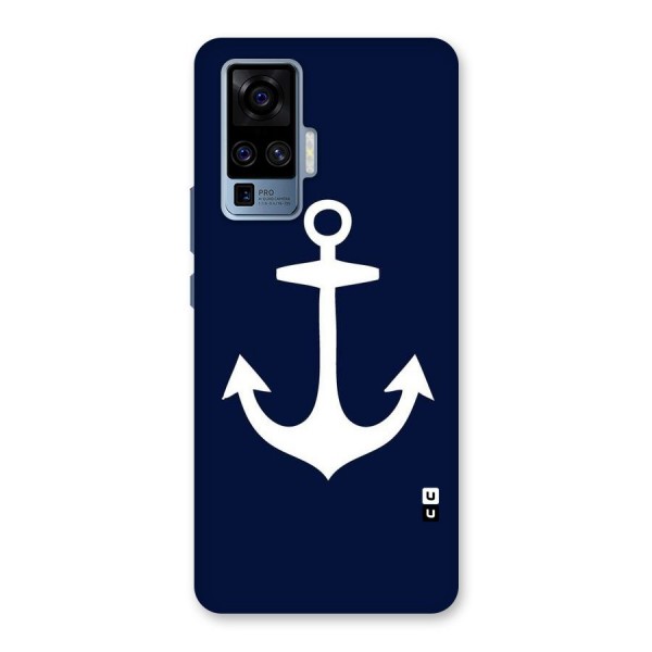 Stylish Anchor Design Back Case for Vivo X50 Pro