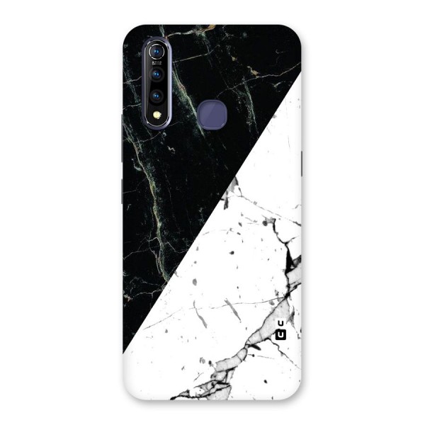 Stylish Diagonal Marble Back Case for Vivo Z1 Pro