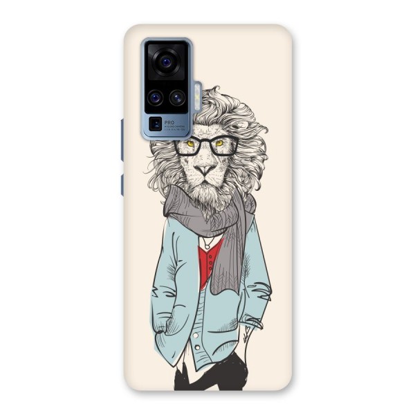 Stylish Lion Back Case for Vivo X50 Pro