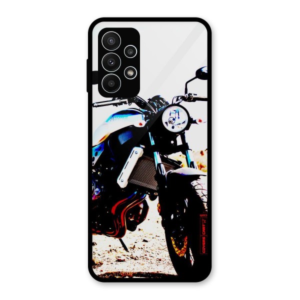 Stylish Ride Extreme Glass Back Case for Galaxy A23