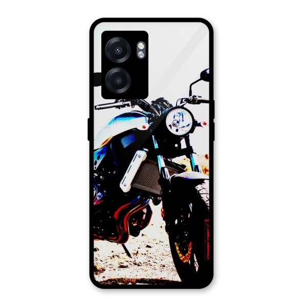 Stylish Ride Extreme Glass Back Case for Oppo K10 (5G)