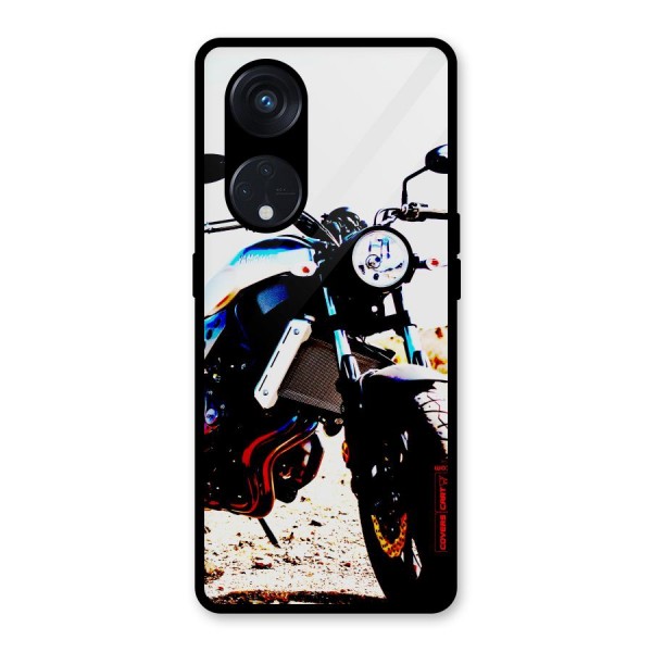 Stylish Ride Extreme Glass Back Case for Reno8 T 5G