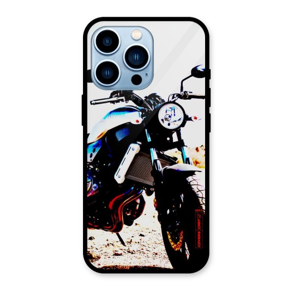 Stylish Ride Extreme Glass Back Case for iPhone 13 Pro