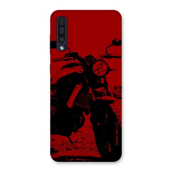 Stylish Ride Red Back Case for Galaxy A50