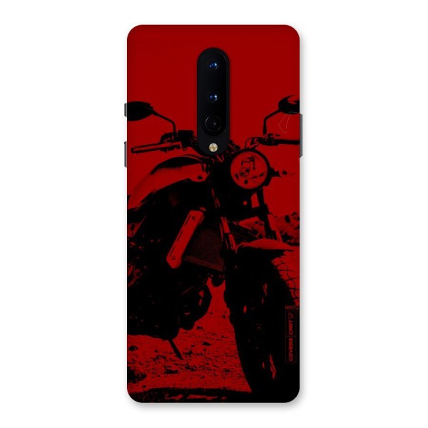 Stylish Ride Red Back Case for OnePlus 8