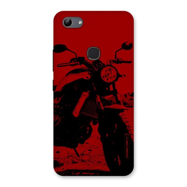 Stylish Ride Red Back Case for Vivo Y81