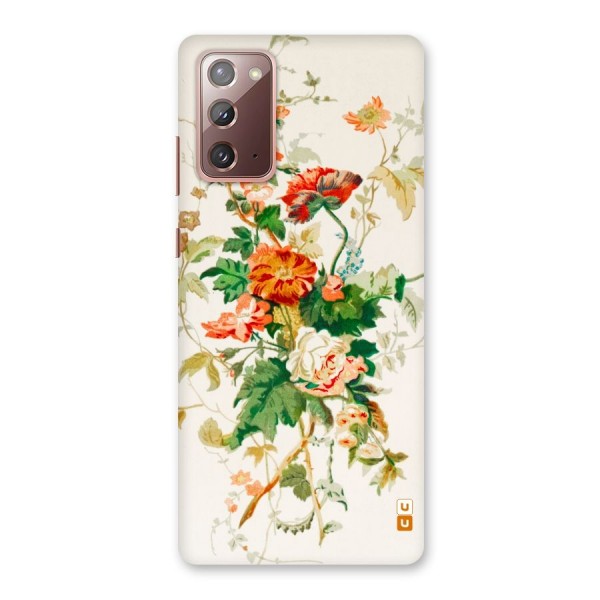 Summer Floral Back Case for Galaxy Note 20