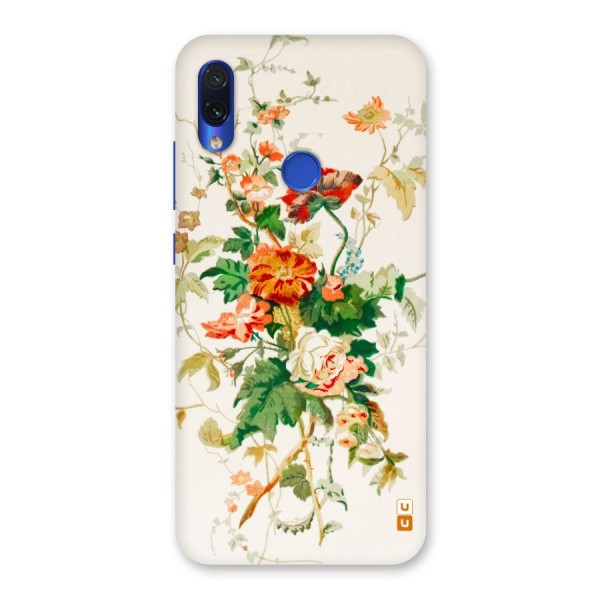 Summer Floral Back Case for Redmi Note 7