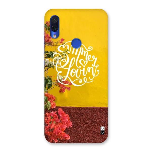 Summer Lovin Back Case for Redmi Note 7