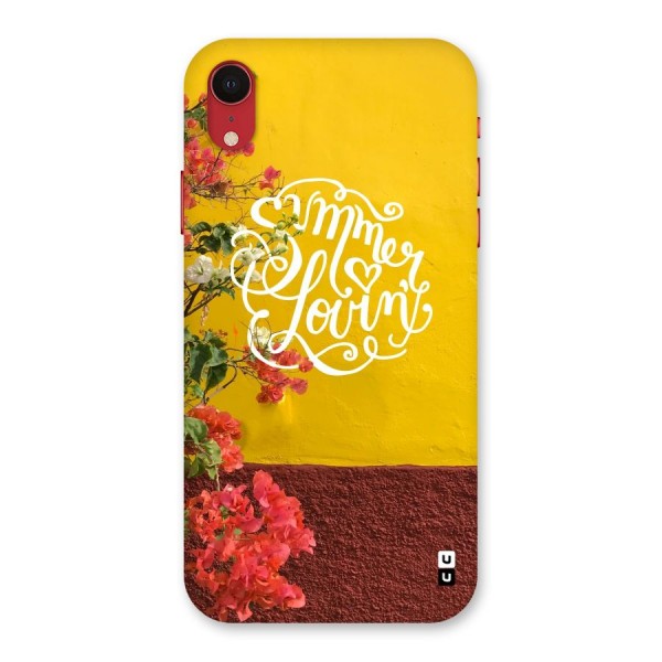 Summer Lovin Back Case for iPhone XR