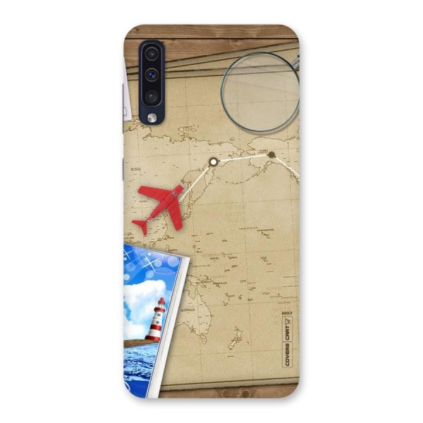 Summer Travel Back Case for Galaxy A50