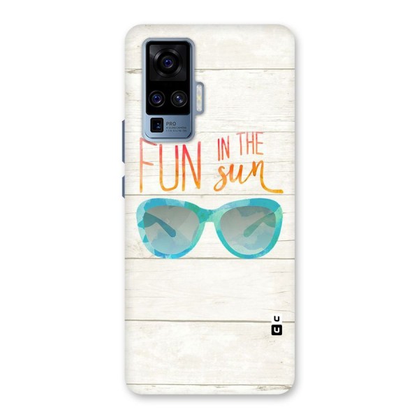 Sun Fun Back Case for Vivo X50 Pro